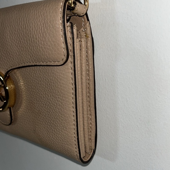 MICHAEL KORS ENVELOPE CHAIN WALLET ACCORDIAN STYLE CROSSBODY PURSE - Picture 8 of 8